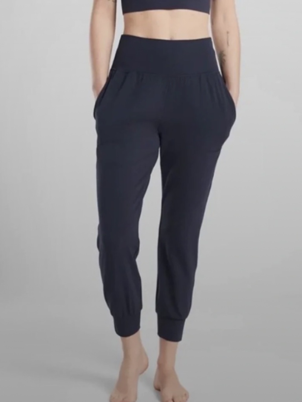 Athleta Salutation High Rise Jogger in Navy XL